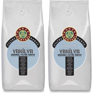 Kahve Dünyası Vanilya Aromalı Filtre Kahve Çekirdek 2 Adet 1 kg