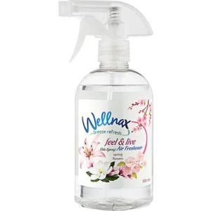 Wellnax Breeze Refresh Fresh Feel & Live Oda Spreyi Bahar Çiçeği Kokulu 500ml x1