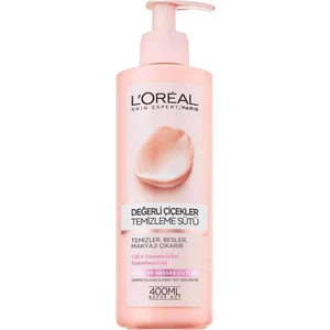 L'Oréal Paris Loreal Değerli Çiçekler  Temizleme Sütü Kuru ve Hassas Ciltler İçin 400 ml