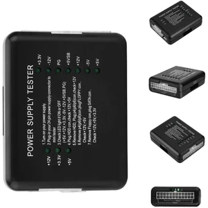 Power Suply Arıza Tespit Cihazı Power Test 20/24 Pin Için Psu Atx Sata HDD Test LED 12V/5V/3.3V Pc