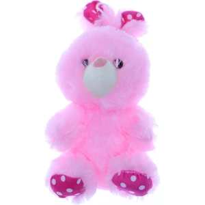 Selay Oyuncak 1017 Sevimli Peluş Pembe Tavşan 20 cm