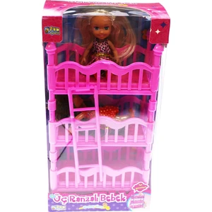 Can Oyuncak Üç Katlı Ranzalı Bebek