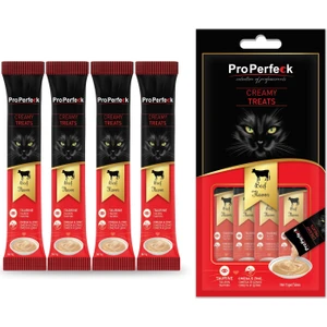 Pro Perfeck Sığır Etli Krema Kedi Ödülü 4X15 gr