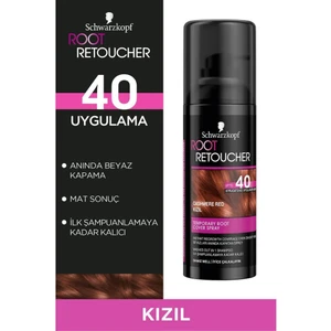 Schwarzkopf Root Retoucher Beyazları Anında Kapatan Sprey Saç Boyası Kızıl 120 ML
