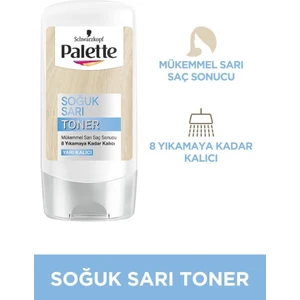 Schwarzkopf Palette Turunculaşma Karşıtı Soğuk Sarı Toner