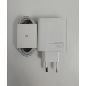 Turbo Xiaomi 67W Orijinal Şarj Aleti + Type-C Kablo