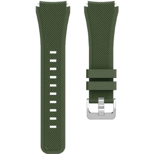 Amazfit Gtr 47MM Akıllı Saat Uyumlu Tırtıklı Desenli Silikon Kordon Kayış