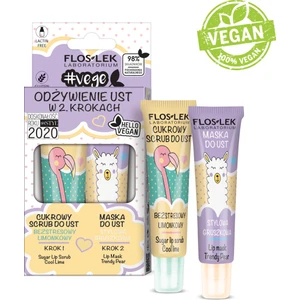 Besleyici Dudak Bakım Seti(Limonlu Şeker Peeling+Armut Özlü Maske) 2X14 gr