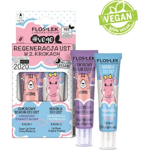 Canlandırıcı Dudak Bakım Seti (Yaban Mersinli Şeker Peeling+Tropikal Içerikli Maske) 2X14 gr