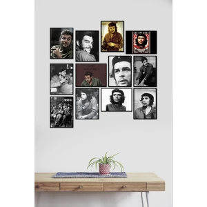 Che Guevara 12 Parça Mdf Tablo