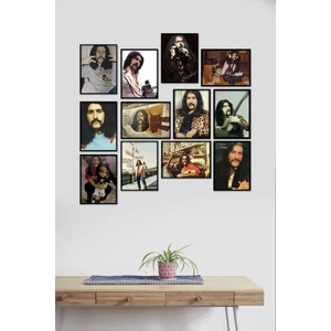 Barış Manço 12 Parça Mdf Tablo