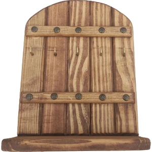 Ahşap Anahtar Askılığı 26 x 20 cm