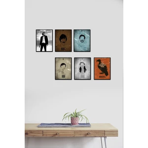 Behzat Ç. 6 Parça Mdf Tablo