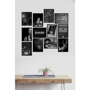 Duman Kaan Tangöze 12 Parça Mdf Tablo
