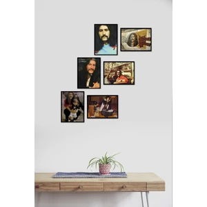 Barış Manço 6 Parça Mdf Tablo