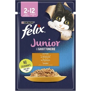 Junior Tavuklu Yavru Kedi Pouch 26X85 gr