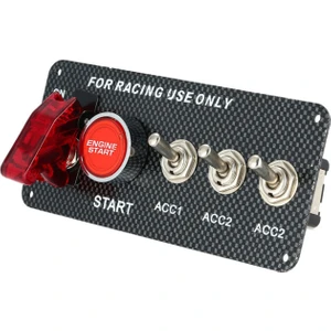 Auto Gp  On - Off Start Stop Düğmesi Şalteri 4 In 1 Gömmeli