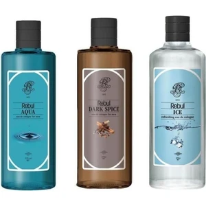 Kolonya Erkeklere Özel Set 270 ml 3lü Dark Spice + Ice + Aqua