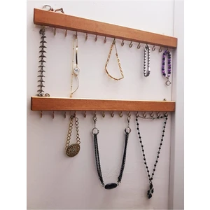 Bfdshop Ahşap Makyaj-Takı Organizer Standı 2li Set