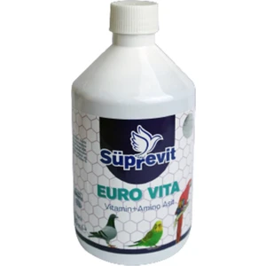 Euro Vita 500 ml - Vitamin + Amino Asit  Tüm Kanatlı Hayvanlar Için