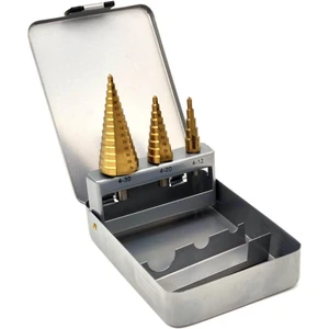 530670 Kademeli Sac Delme Matkap Ucu (Step Drill) 3 Parça Set