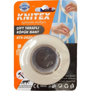 Cmk  50mm X 2 M Çift Taraflı Köpük Bant Knitex