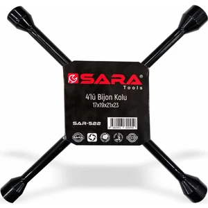 4 Kollu Bijon Anahtarı 4 Lü Bijon Kolu Siyah