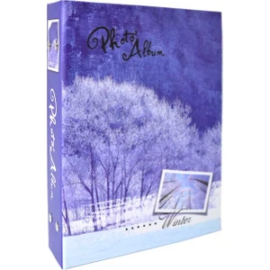 Best Hediye 200'LÜK Renkli Desenli 10 x 15 cm  Fotoğraf Albümü(Kış Esintisi)