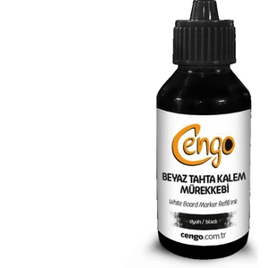 Beyaz Tahta Kalemi Mürekkebi 100 ml Siyah