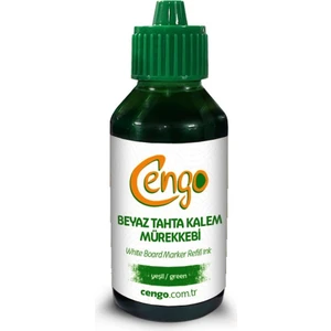 Beyaz Tahta Kalemi Mürekkebi 100 ml Yeşil