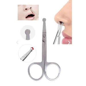 Lasting Beauty Paslanmaz Çelik Burun Makası 1 Adet İstenmeyen Kıllar için Pratik Kullanım