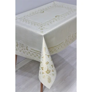 Dede Ev Tekstil Elyaf  Astarlı Silinebilir Pvc 120x160 Hazır Muşamba Masa Örtüsü - Doradüzzincir