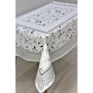 Dede Ev Tekstil  Dora Astarlı Silinebilir Pvc 120X160 Hazır Muşamba Masa Örtüsü - YAPRAKLI-220-3