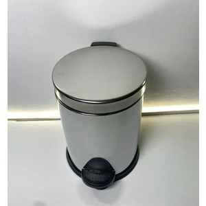Paslanmaz Metal Pedallı Çöp Kovası -3l-