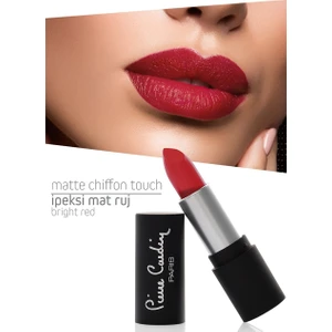 Pierre Cardin Matte Chiffon Touch Lipstick - Bright Red 189 11200