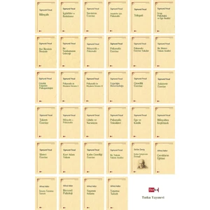 Psikoloji Kitap Seti - 34 Kitap - Sigmund Freud