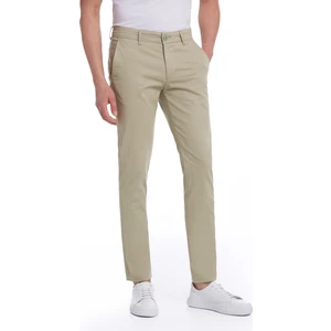 Erkek Yeşil Dinamik Fit Kanvas Pantolon