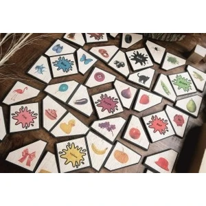 Montessori Renkler ve Renk Çeşitleri Eşleştirmeli Puzzle