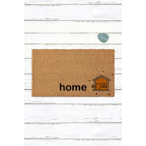 Paspas Yap Home Yazılı Ev Figürlü Koko Paspas