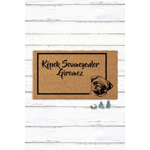 Paspas Yap Köpek Sevmeyenler Giremez Köpekli Paspas