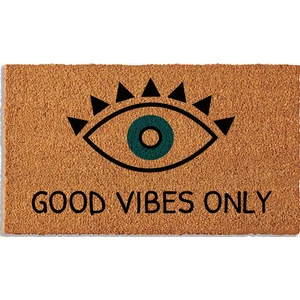 Paspas Yap Good Vibes Only Dış Kapı Paspası