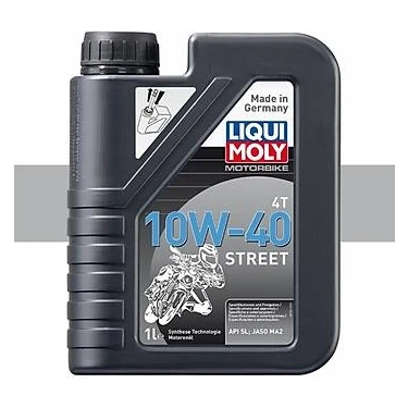 Liqui Moly 10W-40 Street 10W40 4t Sentetik Motor Yağı 1