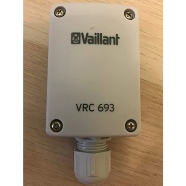 Vaillant VRC693 Dış Hava Duyargası Modeli ile Oda Termostatı Uyumluluğu Sağlayan Ölçüm