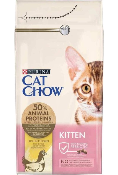 Purina Cat Chow Tavuklu Yavru Kedi Maması 15 kg