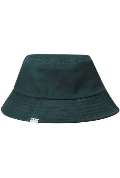 CARSON Yeşil Bucket Cap Nakışlı Unisex Şapka