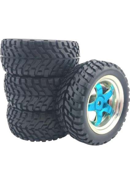 Wltoys Için Rc Araç Tire 144001 124018 124019 1/10 Rc Model Oyuncak Aksesuarları Mavi 5 Tekerlek (Yurt Dışından) fırsatları