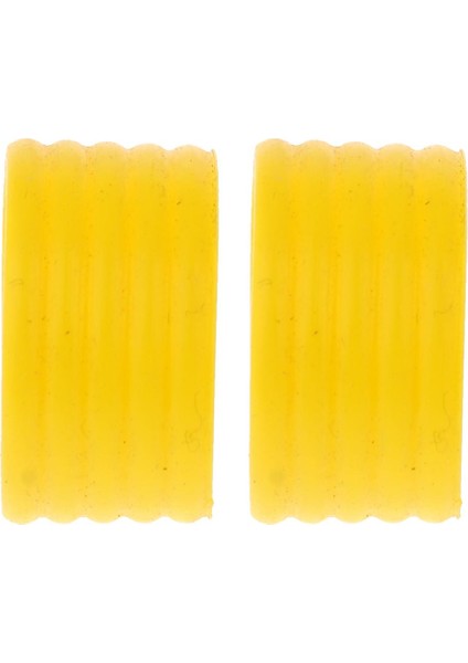 2 Parça Badminton Tenis Raket Kolu Düzeltme Halka Koruyucu Bandı Overgrip Sarı fırsatları