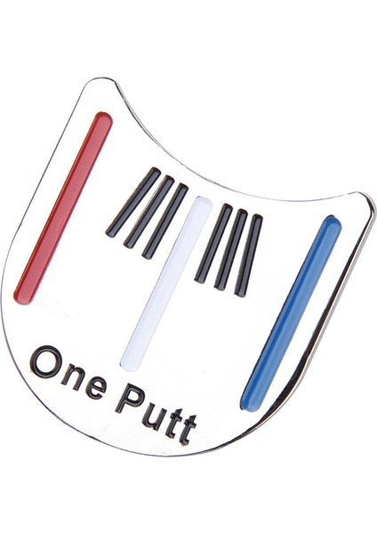 Manyetik Golf Koyarak Hizalama Aracı Top Marker W / Şapka Klip Dekor Hediye (Yurt Dışından)