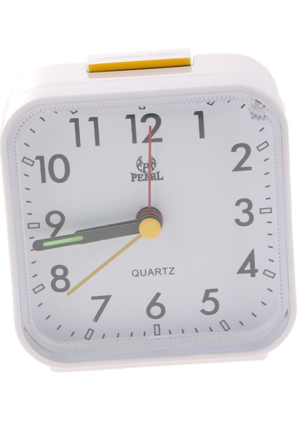 Gece Light-White ile Git Olmayan Çalar Saat Mini Taşınabilir Kuvars Saati (Yurt Dışından)