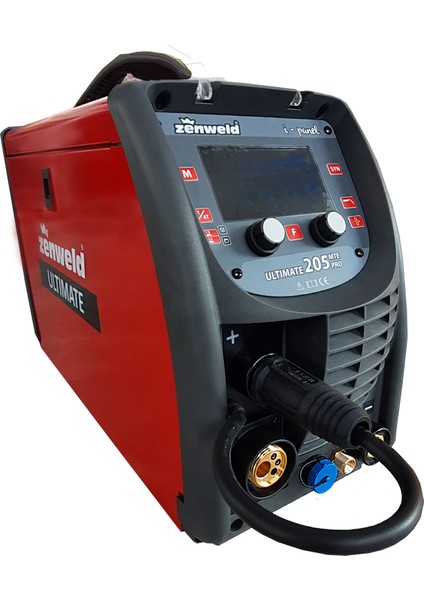 Ultimate 205 Mte Pro Multiprocess Gazaltı Kaynak Makinası Mıgmag + Hf Tıg + Mma